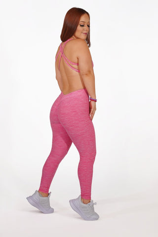Bubblegum Silhouette Jumpsuit - TN Activewear