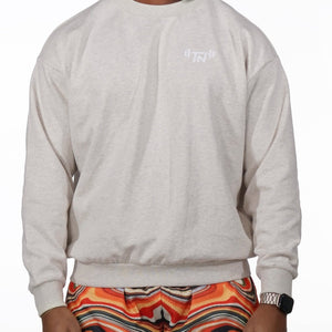 Ivory Oversized Sweatshirt - TN Activewear