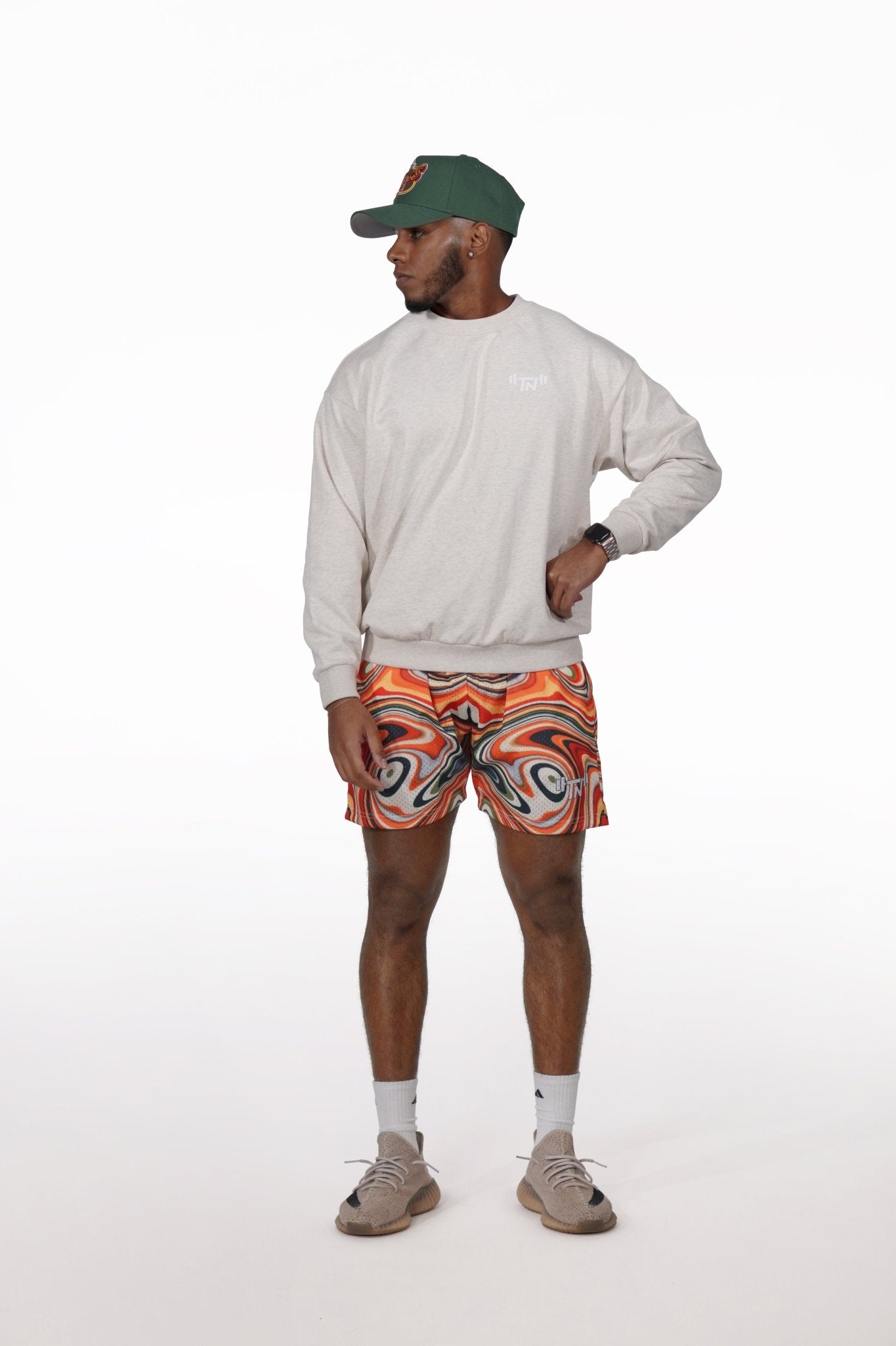 Ivory Oversized Sweatshirt - TN Activewear