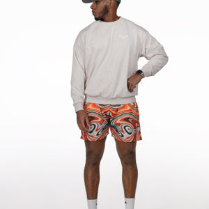 Ivory Oversized Sweatshirt - TN Activewear