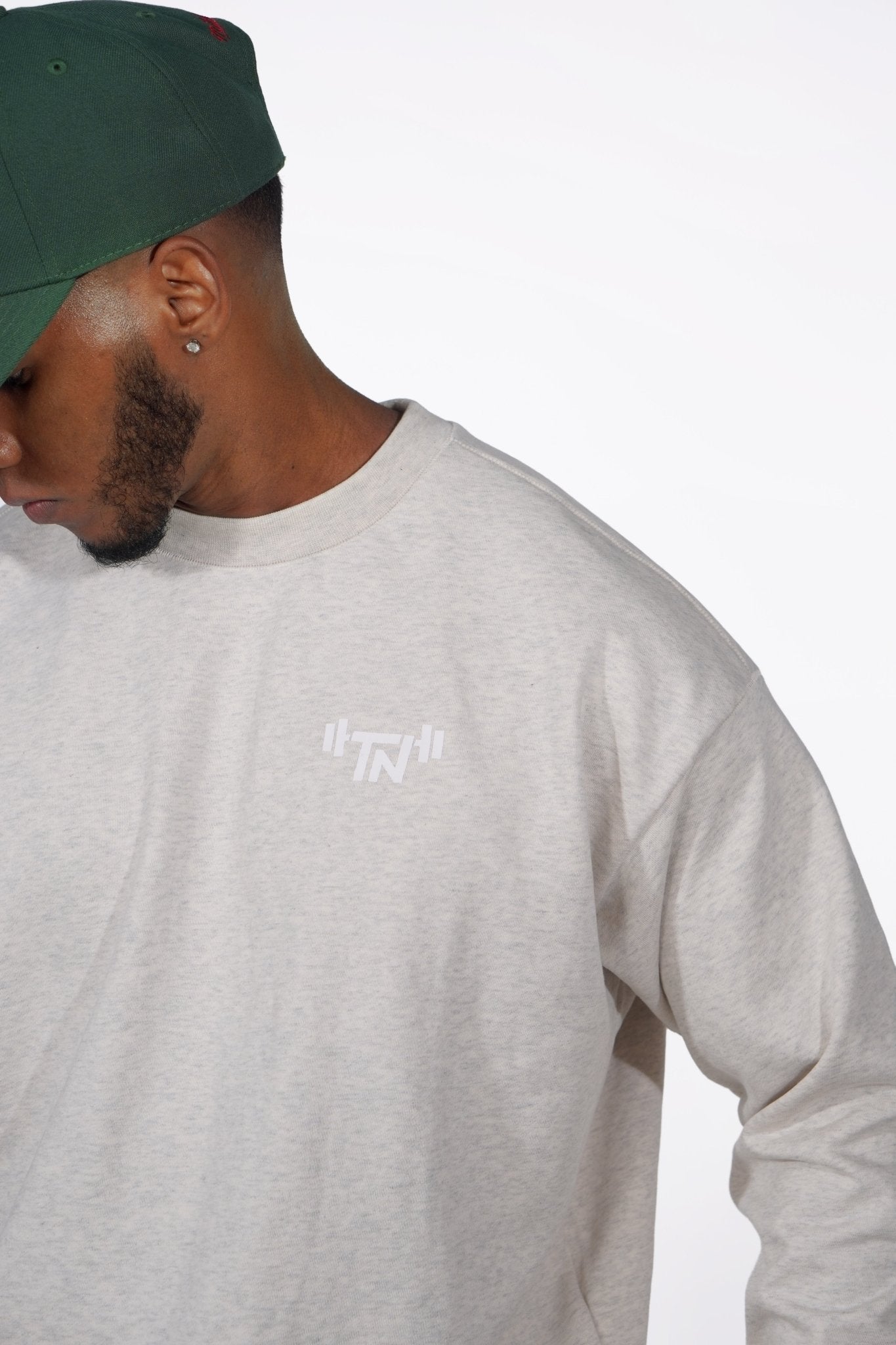 Ivory Oversized Sweatshirt - TN Activewear