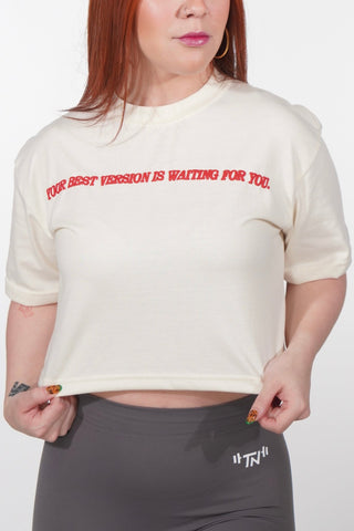 Working On Myself Crop Top - TN Activewear